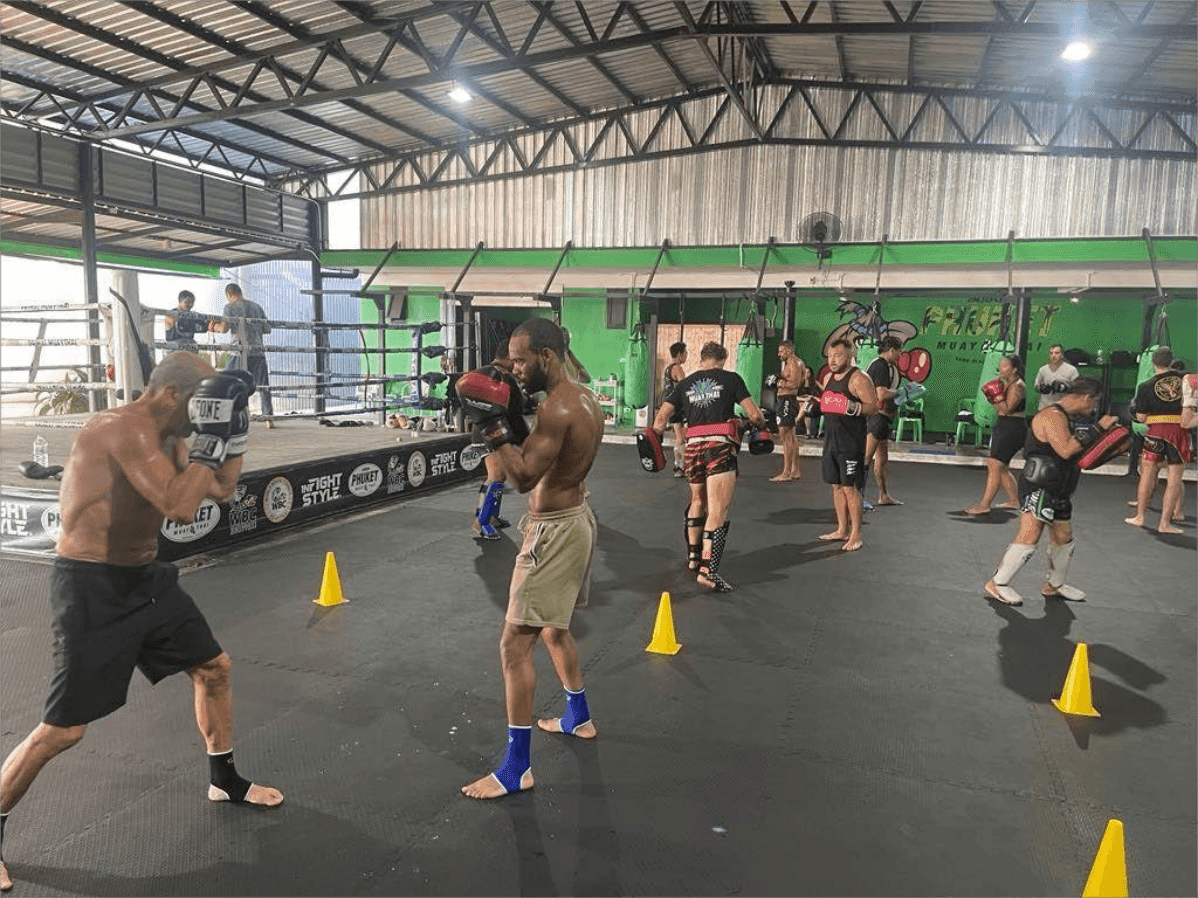 Group sparring fights at Phuket Muay Thai Gym
https://www.nowmuaythai.com/gym/phuket-muay-thai#gallery-1