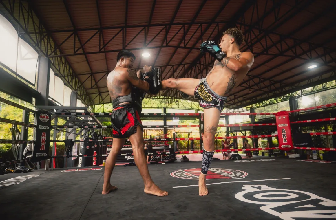 AKA Thailand training facility offering Muay Thai, MMA, BJJ and strength & conditioning in Phuket.