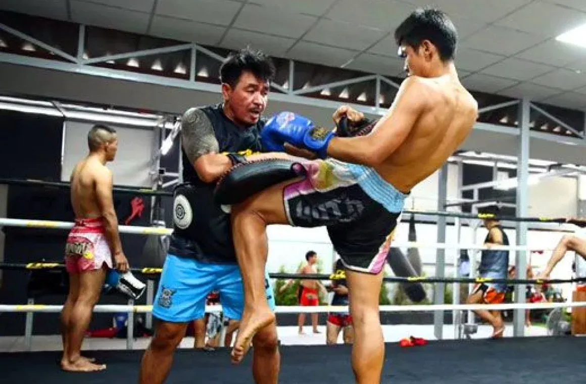 CMA Muay Thai Academy training gym in Chiang Mai, Thailand