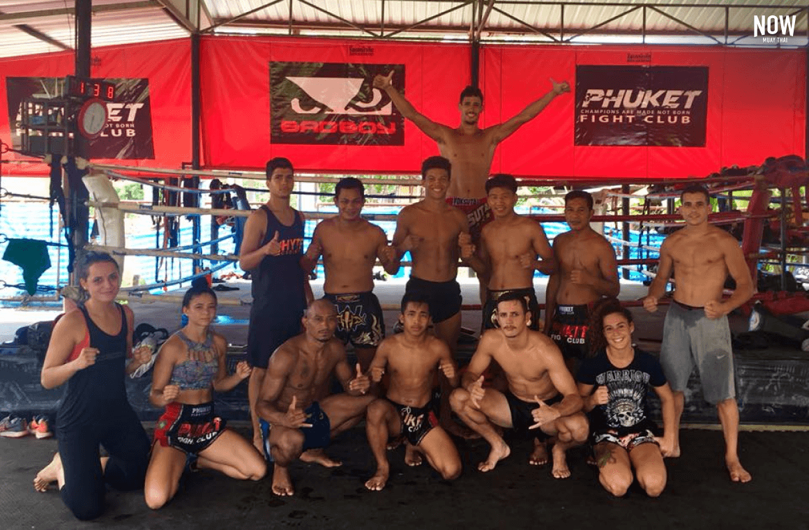 Group picture at Phuket Fight Club