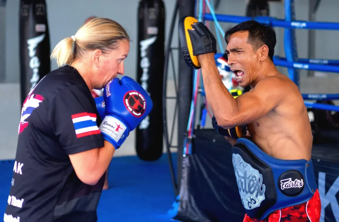 Khao Lak Muay Thai training gym in Khao Lak, Thailand