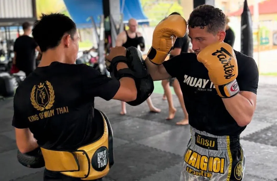 King of Muay Thai training gym in Hua Hin, Thailand