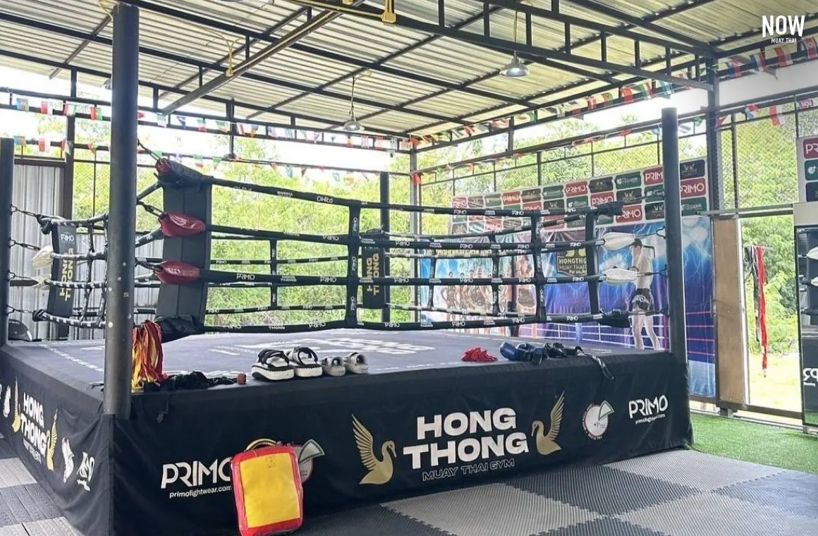 Muay Thai Ring at Hongthong Muay Thai Pai