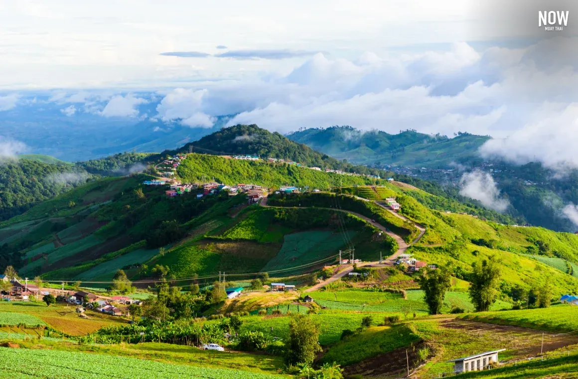 Mountain views at Phu Thap Boek in Phetchabun