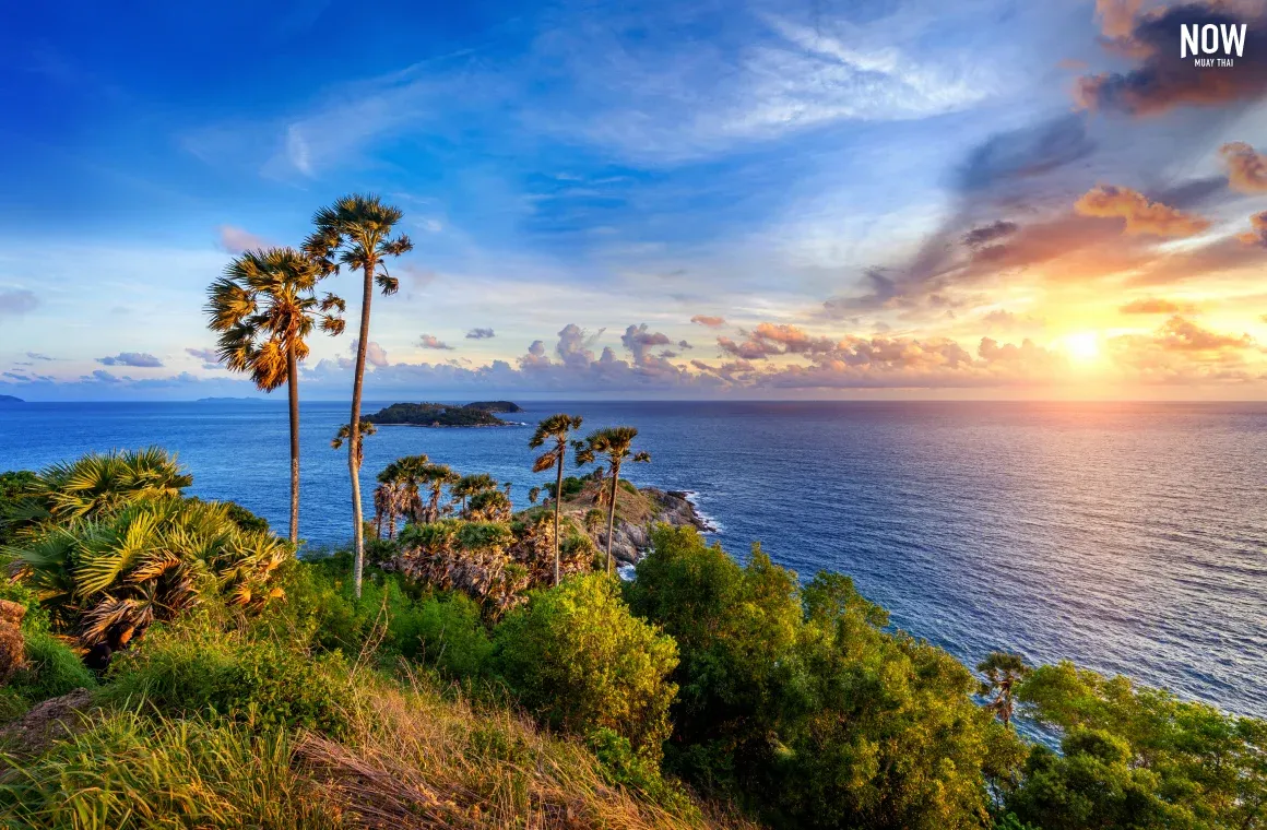 Sunset at Promthep Cape in Phuket