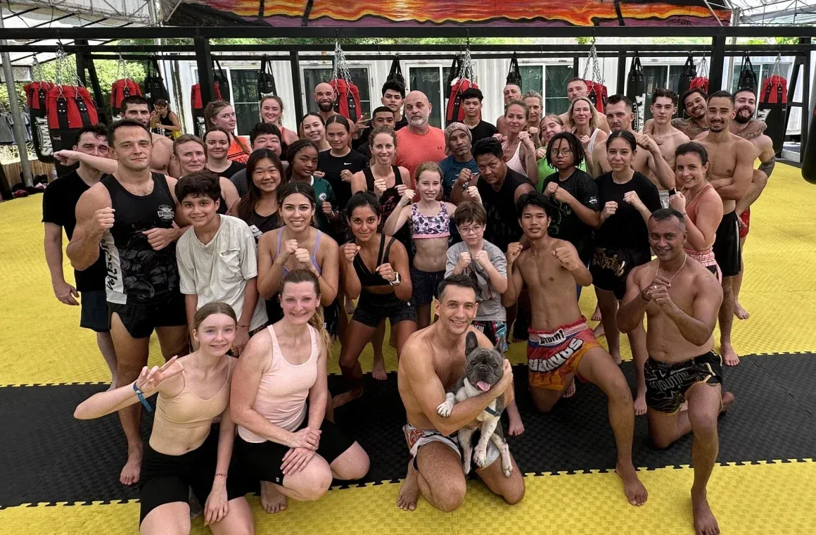 Muay Thai training at Revolution Phuket in Phuket, Thailand