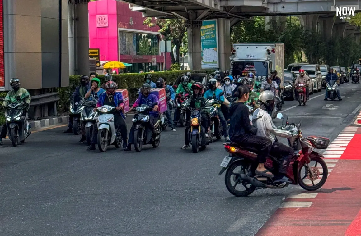 Traffic Jam in Bangkok