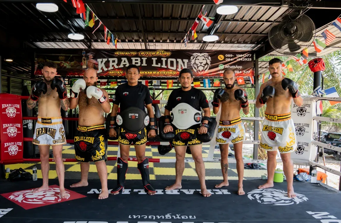 Thewaritnoi Muay Thai training gym in Krabi, Thailand