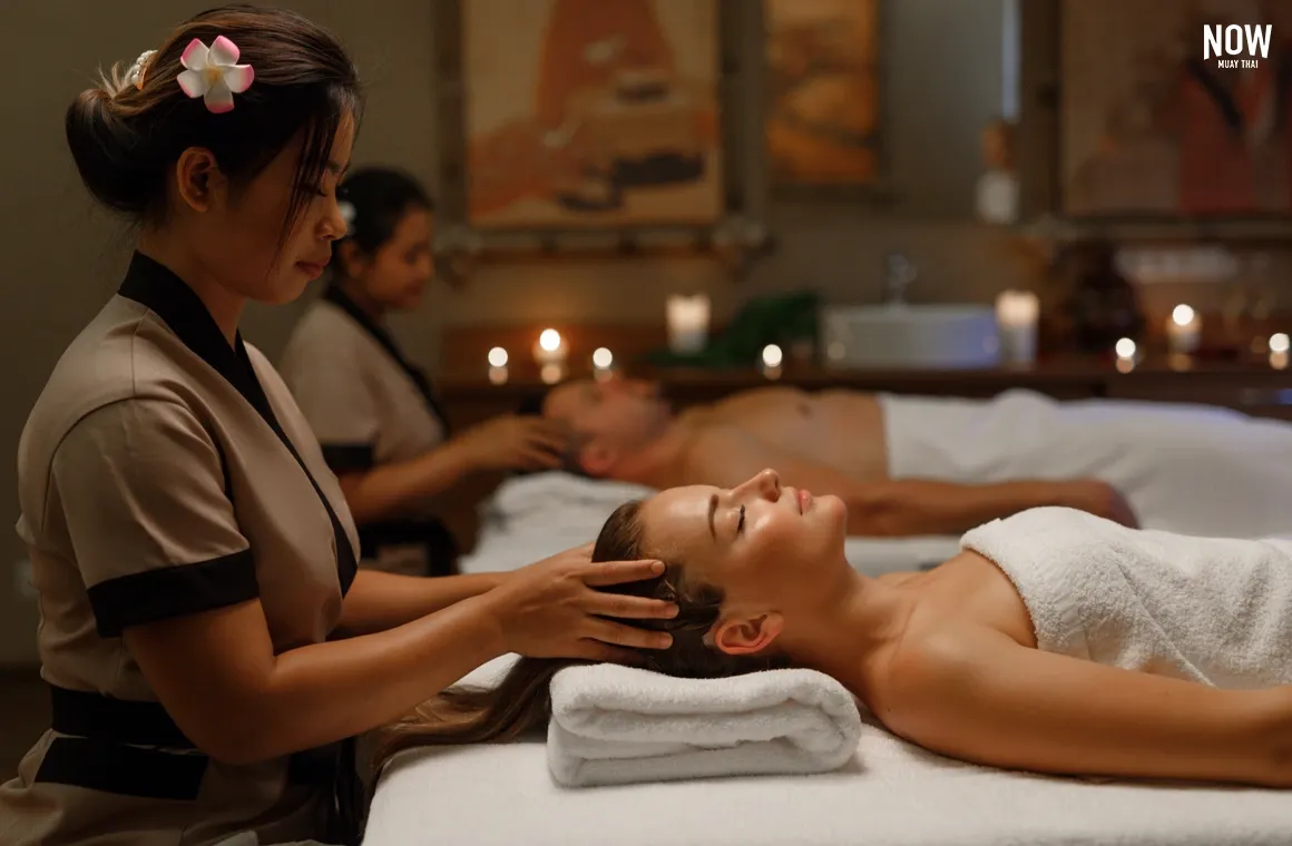 Relaxing Thai spa treatments and traditional massage therapy in a serene atmosphere – Thai spa, wellness massage, holistic body care