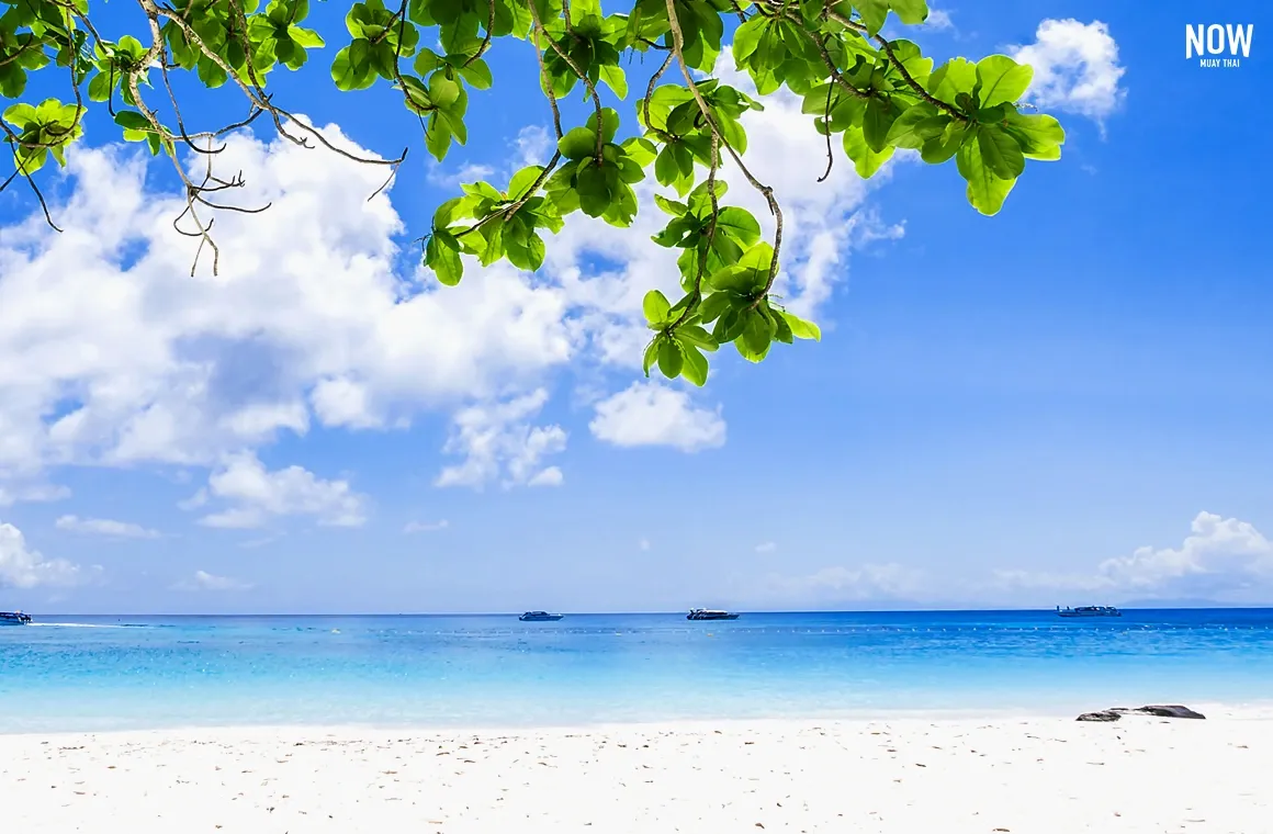 Photo of beautiful tropical beach in khao Lak