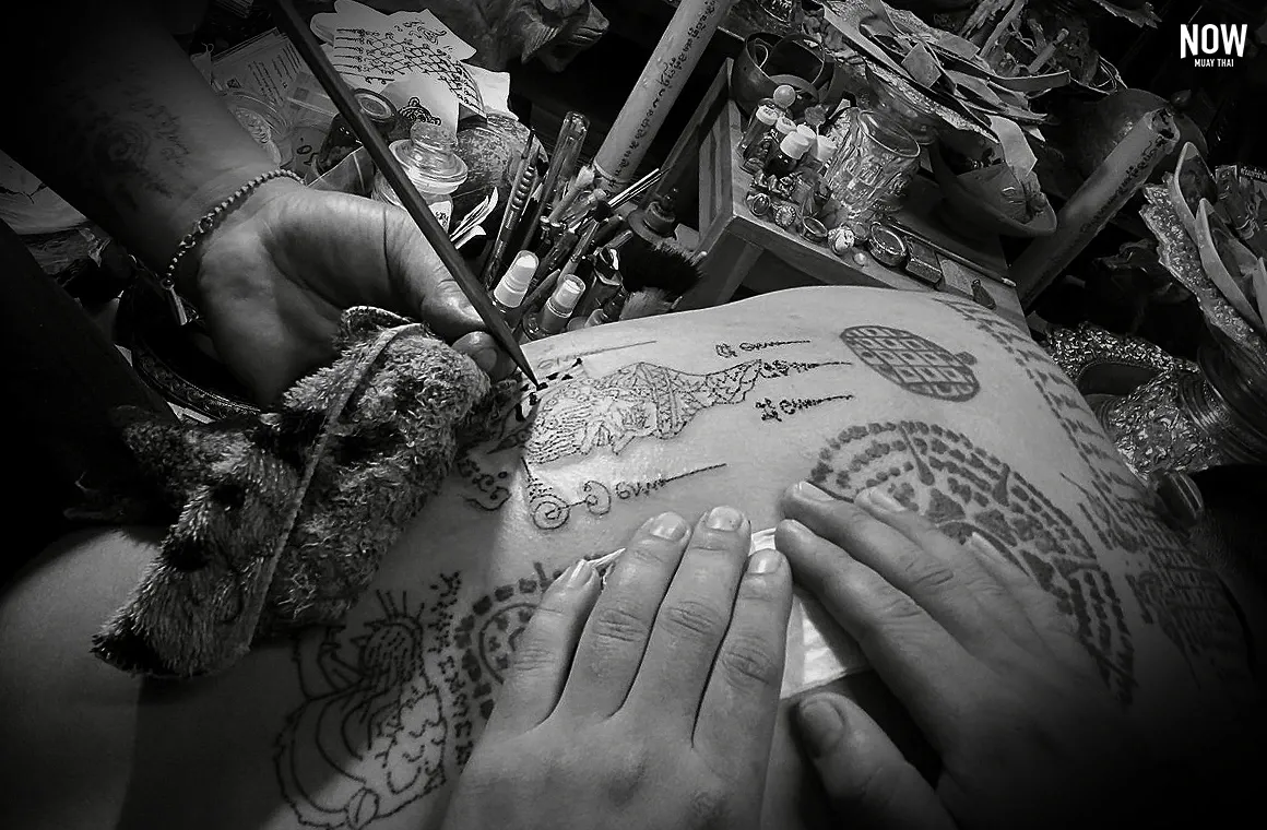 Sak Yant tattoos, deeply rooted in Thai beliefs and culture, symbolize spiritual protection, courage, and strength. Etched with sacred symbols and blessed by masters, they connect wearers to ancient traditions and mindfulness in Thai heritage.