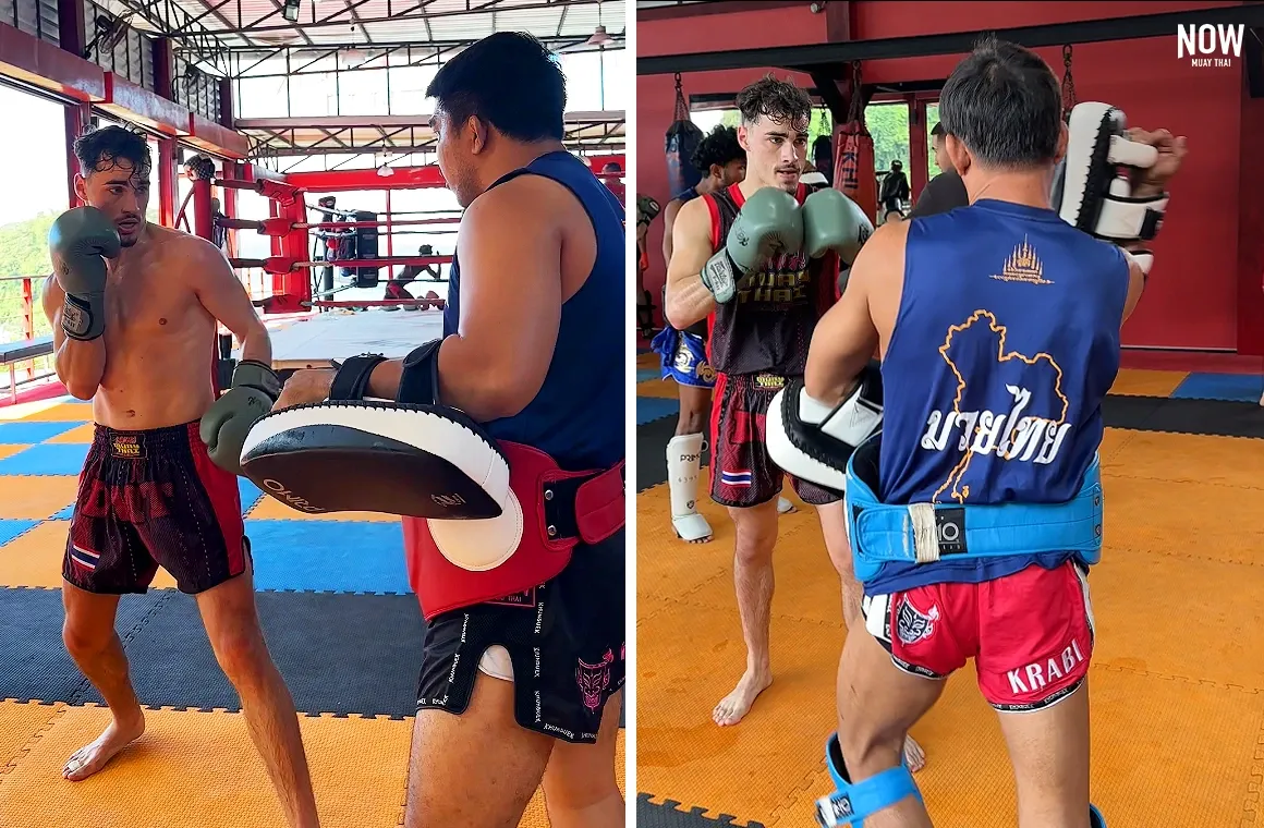 Baptiste revealed that he found his new home in Krabi in early November, where he spent a month preparing for his fight.