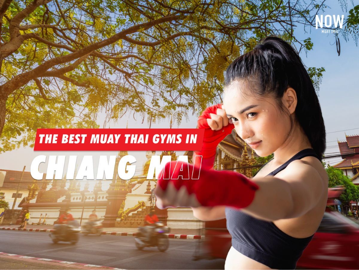 A woman practicing Muay Thai in Chiang Mai, Thailand