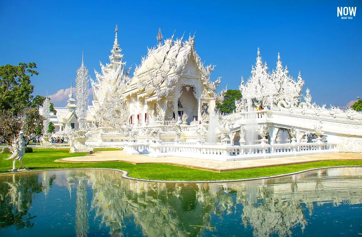 Photo of Wat Rong Khun or the White Temple Chiang Rai, Thailand.