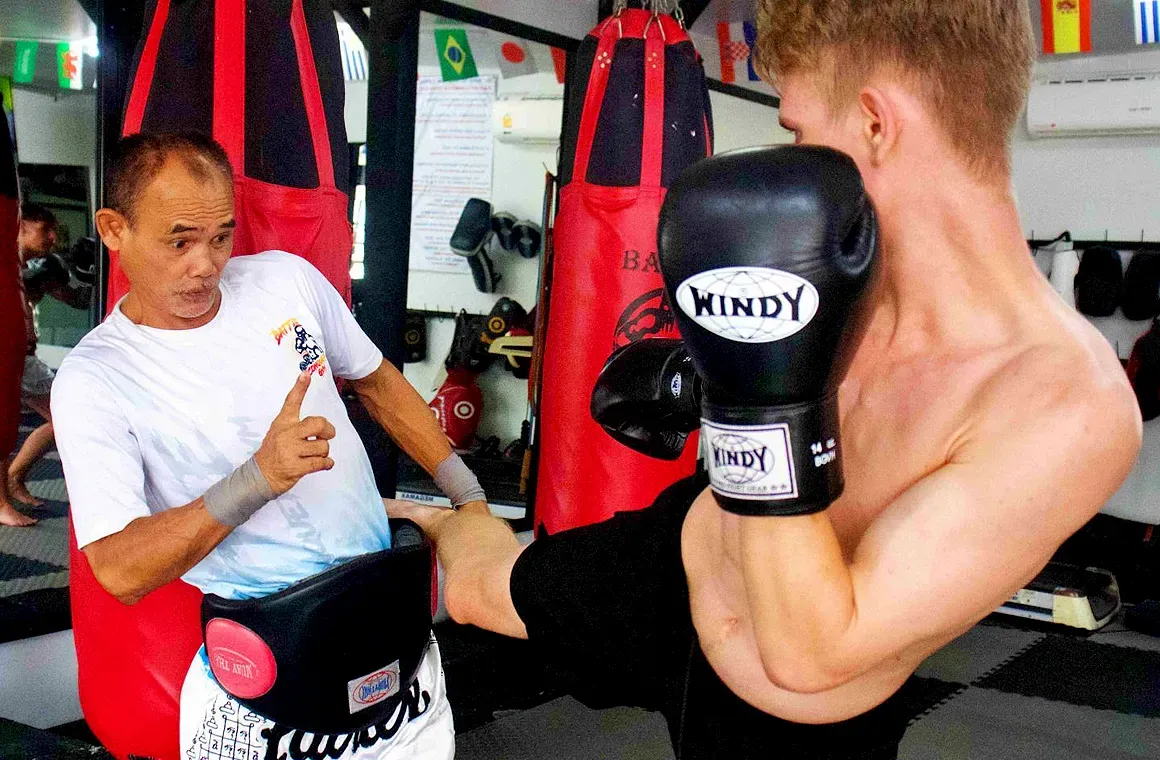 Visual instruction makes Muay Thai training easy for students from anywhere.