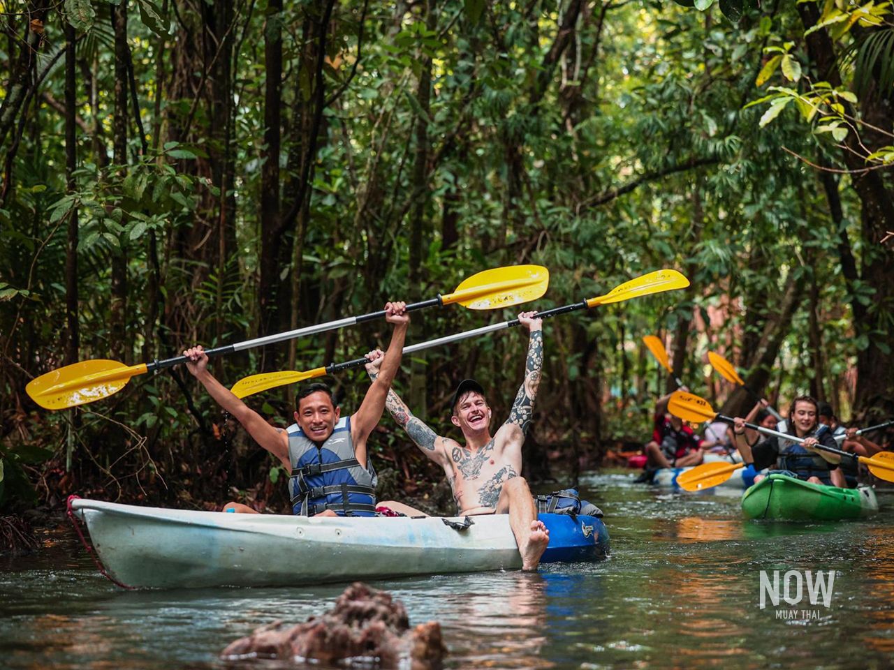 Learn Muay Thai and kayaking in Thailand